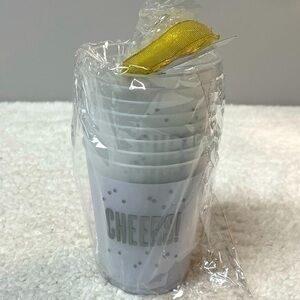 💖2/$12💖Slant “Cheers” 16 Oz. Reusable Flex Cups